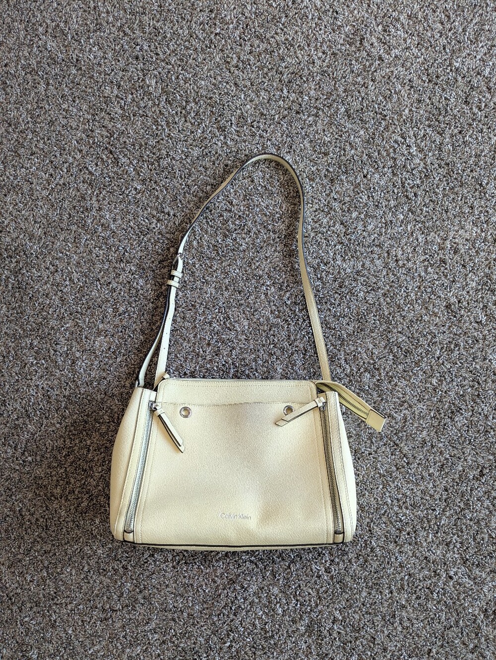 Calvin Klein Purse Yellow